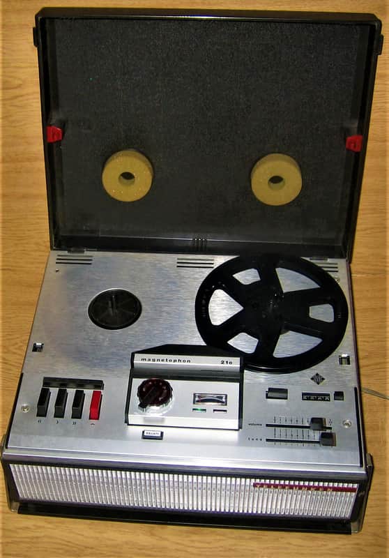 Tonband-Gerät TELEFUNKEN 210 Magnetofon Spulentonband Open-Reel Taperecorder~~kostenfreier Versand image 1