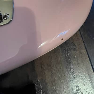 Left Warmoth Jazzmaster - Shell Pink image 3