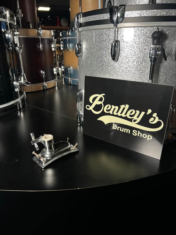 Vintage 70's Pearl MIJ Single Bass Drum Tom Mount Plate for Wood Fiberglass Kits (Box C) image 1