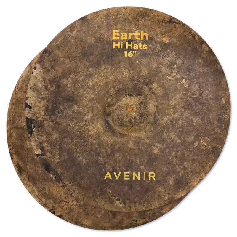 Avenir Earth Hi Hat Cymbals 16" image 1