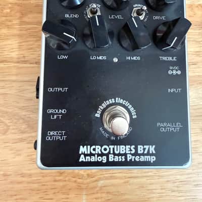 Darkglass Electronics Microtubes B7K Analog Bass Preamp | Reverb