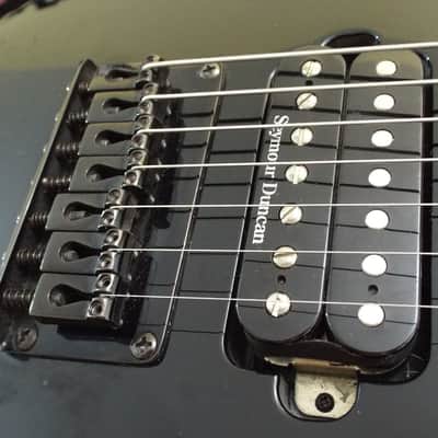 Ibanez 7421 BK 7 String MIJ Black Body Wizard Neck Seven Seymour Duncan JB Japan image 5