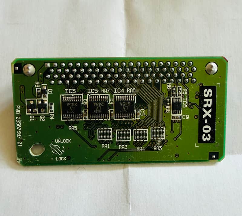 Roland SRX-03 Studio SRX Expansion Board 2000s - Green image 1
