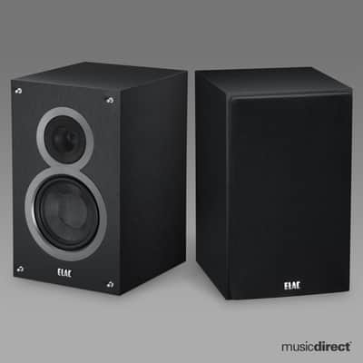 ELAC - Debut B5 Bookshelf Speakers (Black) (Pair) (NEW) image 2