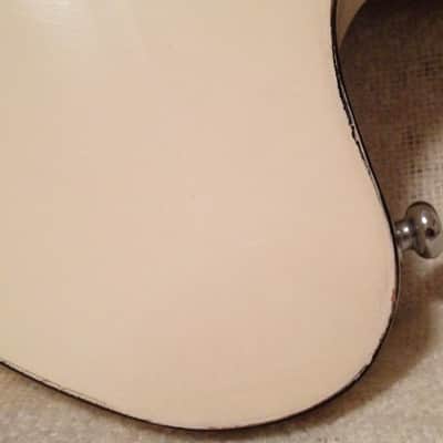 1960's Sekova White Hollowbody Electric Guitar Japan MIJ image 19