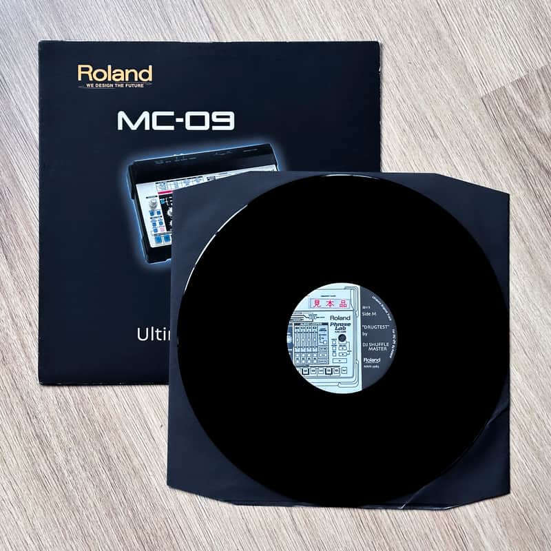 Official Roland MC-09 Promo 12" Vinyl // ULTRA RARE image 1