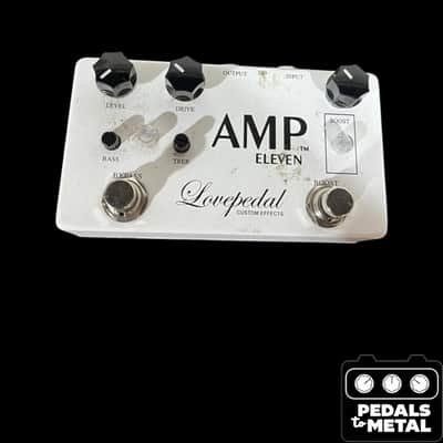 【レア】 Lovepedal AMP Eleven オーバードライブ ブラック Lovepedal JMP ELEVEN オーバードライブ