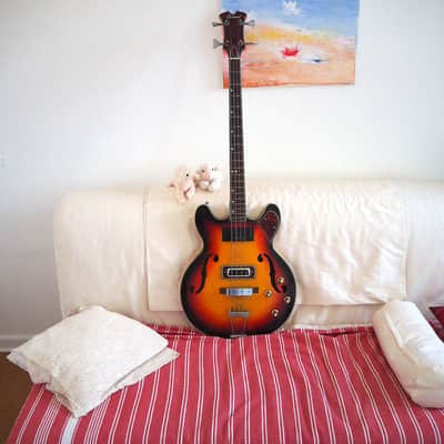 1975 Aria Diamond Bass | Sunburst | Vintage Japan image 1