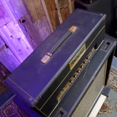 Marshall 1965 JTM45 Head & 1966-1968 1960B Cabinet with 20W Celestions & Bluesbreaker Cloth Early-Mid 1960's image 16