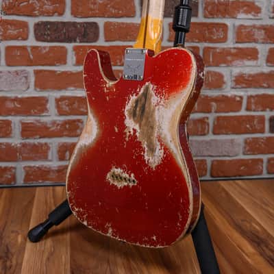 Fender Custom Shop LR25 1957 Telecaster Super Heavy Relic Aged Candy Apple Red 2025 w/OHSC image 10