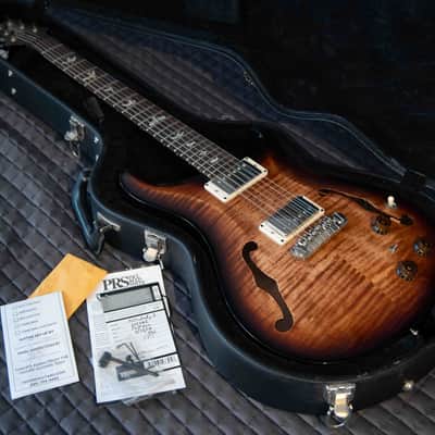 PRS Hollowbody II Piezo 2018 Faded Copperhead Wrap Burst image 11