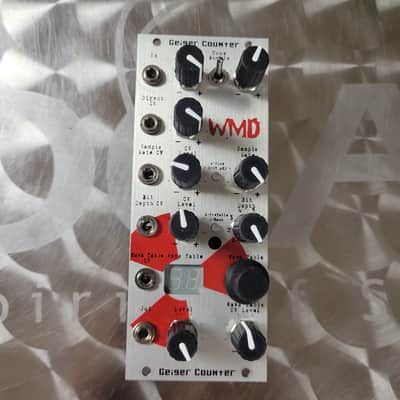 WMD Geiger Counter Eurorack Distortion Sample Rate - Silver image 1
