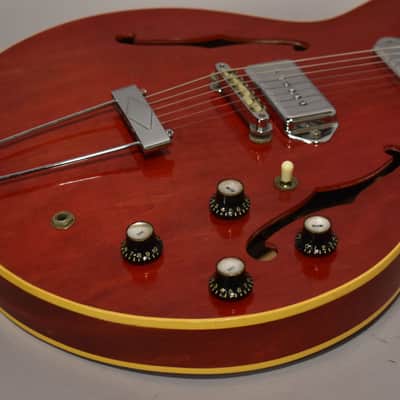 1967 Gibson ES-330TDC Hollowbody Electric Guitar Cherry Red w/HSC image 7