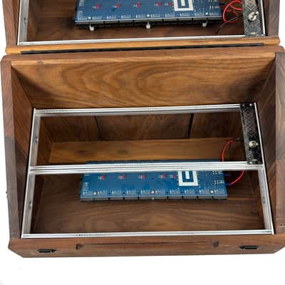 Synthrotek Wooden Eurorack Case 12U Owned by Modest Mouse image 4