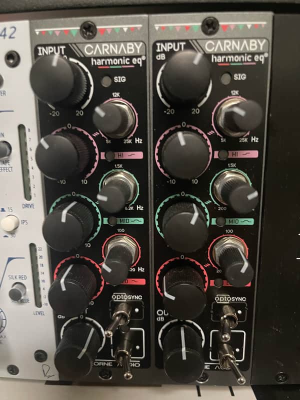 Cranborne Audio Carnaby 500 Series Harmonic EQ - Pair 2023 - Present - Blue