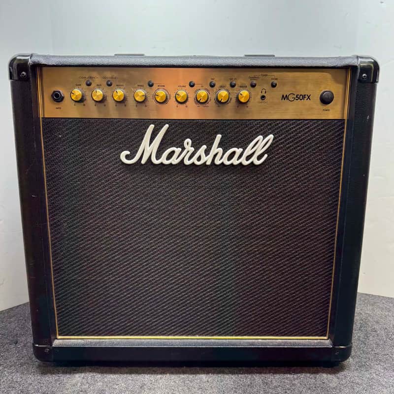 Marshall MG Gold MG50GFX 4-Channel 50-Watt 1x12" Solid State Guitar Combo 2018 - Present - Black image 1