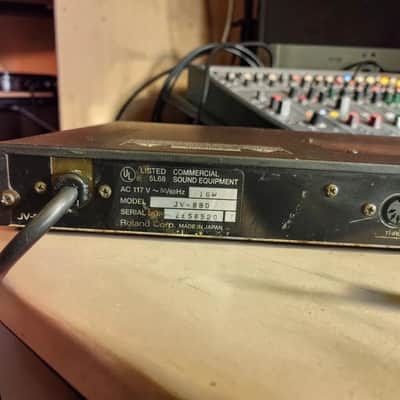 Roland JV-880 Sound Module FOR PARTS OR REPAIR - Includes PN-JV80-04 Card, Maartists 256K Data Card image 4