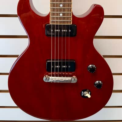 Gibson LP100 Les Paul Special Double Cut 2015 Heritage Cherry with Deluxe Case - Pre Owned image 5