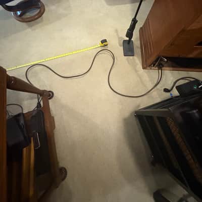 Hammond/Leslie 5 Pin Male Plug to 6 Pin Female Socket Cable - approx. 9 feet image 6