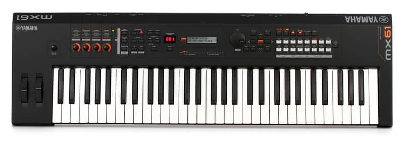 Yamaha MX61 Music Synthesizer V2 - Black image 1