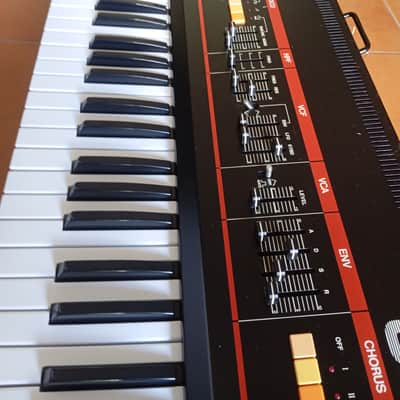 Roland Juno-60 61-Key Polyphonic Synthesizer 1982 - 1984 - Black image 4