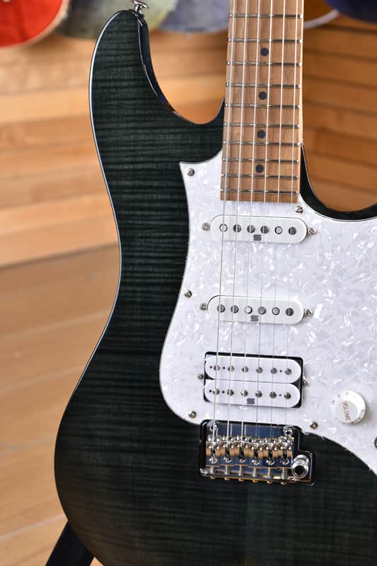 Ibanez AZ224F-BI Black Ice | Reverb