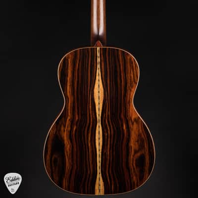 2025 - Bourgeois Victorian OMS-12 - Bearclaw Blue Sinker Sitka Spruce & Cocobolo image 4