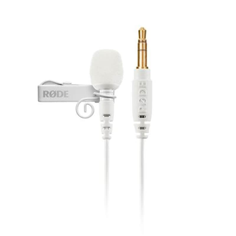 Rode Lavalier GO Professional-grade Wearable Microphone White image 1