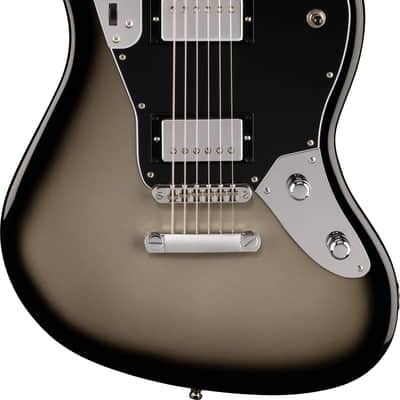 FENDER - Limited Edition Player Fusion Jaguar Baritone Ebony Fingerboard Silverburst - 0142831391 image 3