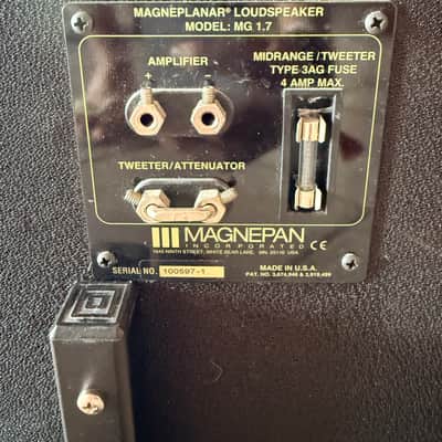 Magneplanar 1.7 2012 Black image 5