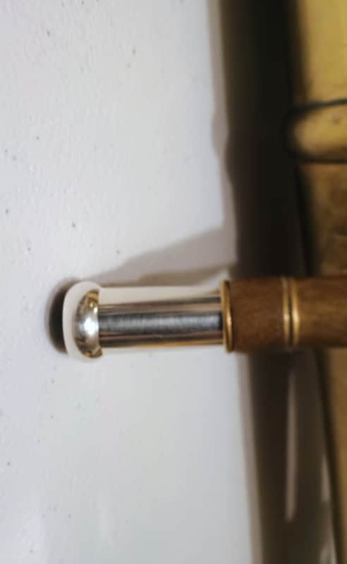 Conn-Selmer Small Shank Trombone (Baritone) Mouthpiece Extension, Silver Plated image 1