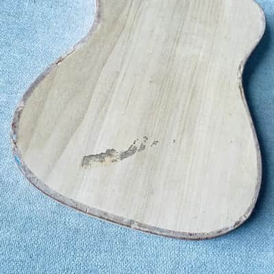 Unfinished Right Hand Tele Style Guitar Body image 7