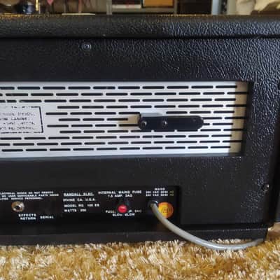 Randall RG100ES with Footswitch DimeBag Pantera SUPER RARE image 9