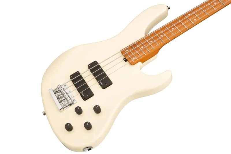 Sadowsky MetroExpress 24-Fret Modern Bass, Roasted Maple Fingerboard, 4-String - Solid Olympic White High Polish image 1