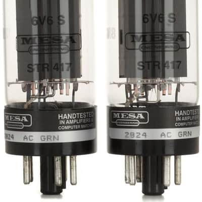 Mesa/Boogie 6V6 STR 417 Power Tubes - Matched Duet image 2