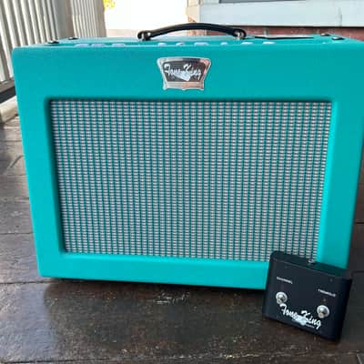 Tone King Sky King 2-Channel 35-Watt 1x12" Guitar Combo 2018 - Present - Turquoise image 11