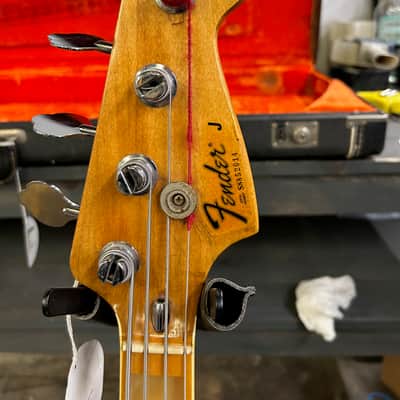 Fender Jazz Bass Vintage 1970's Natural image 10
