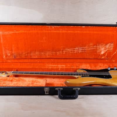 Fender Precision Bass 1978 Natural Vintage USA w/ OHSC image 2