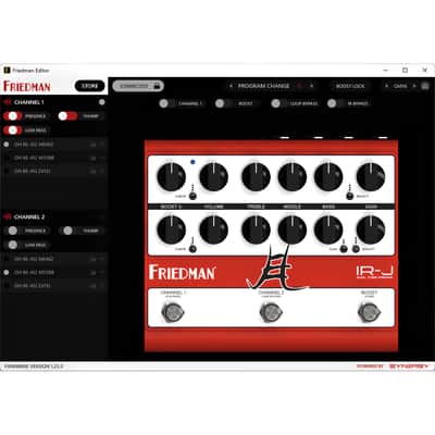 Friedman IR-J Jake E Lee Signature Dual Tube Preamp & DI image 11