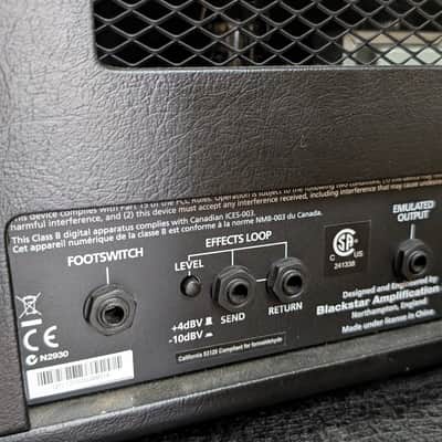 Blackstar Venue Series HT Studio 20H 20W Guitar Head 2010s - Black image 6