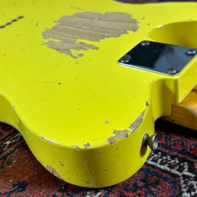 Fender Custom Shop '52 Heavy Relic Telecaster 2013 Graffiti Yellow image 13