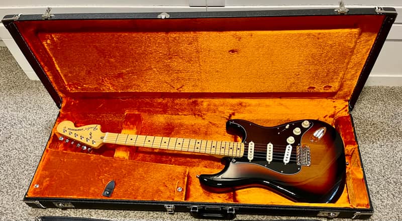 Fender Vintera II '70s Stratocaster with Maple Fretboard- 3-Color Sunburst, with New Hardshell Case, and Upgrades