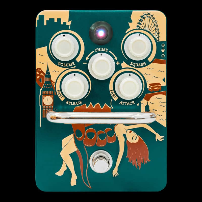 Orange Kongpressor Compressor Effect Pedal image 1