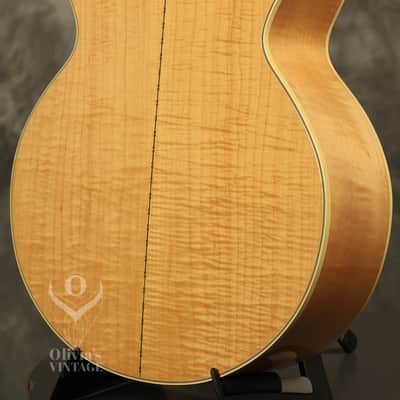1962 Gibson J-200 Natural/BLONDE with highly figured flame maple back + sides image 20