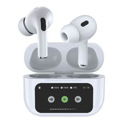 AV:Link Ear Shots Pro LED Active Noise Cancelling True Wireless Earphones With LED Screen image 2