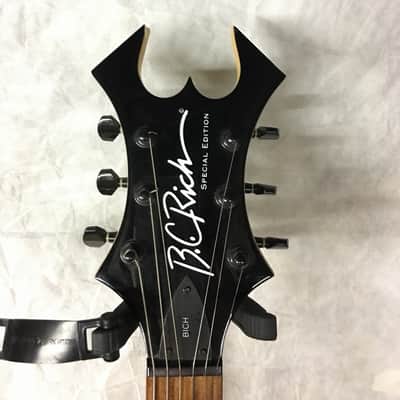B.C. Rich Bich Special Edition Black With White Pinstripe image 3
