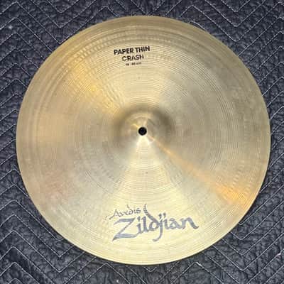 Zildjian 16" A Series Paper Thin Crash Cymbal - Traditional image 1