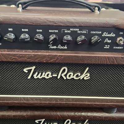 Two Rock Studio Pro 22 2012 - Brown Leather image 2