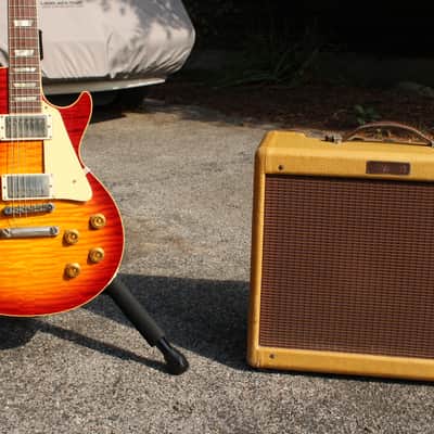 1956 Fender Princeton 5F2 4-Watt 1x8" Tweed Amplifier image 11