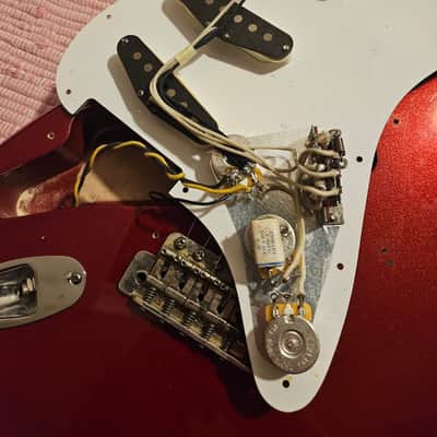 Lefty Warmoth Custom Made Stratocaster reissue 2000' image 17